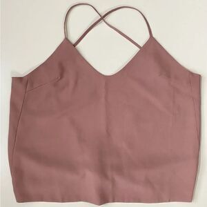 Luvalot Open Back Crop Top, Size 6